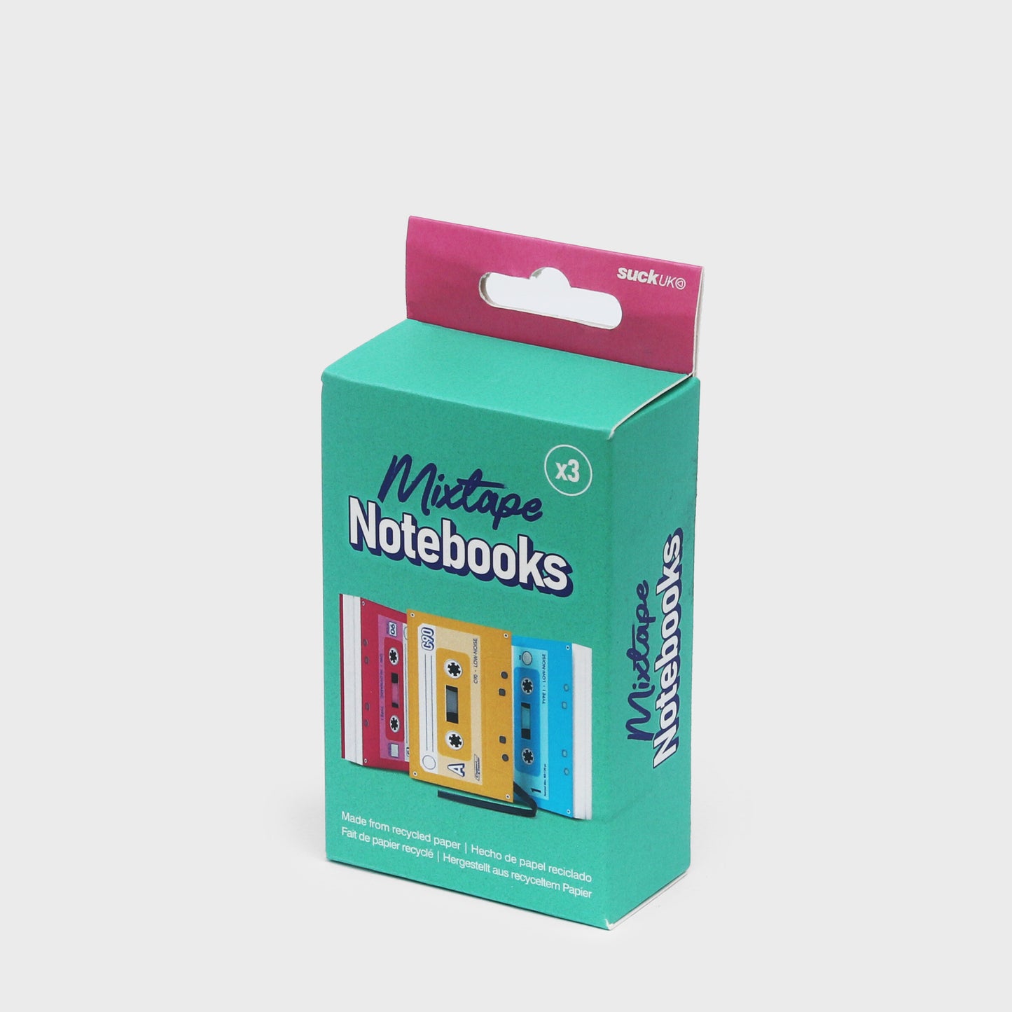 Mixtape Notebooks - set of 3