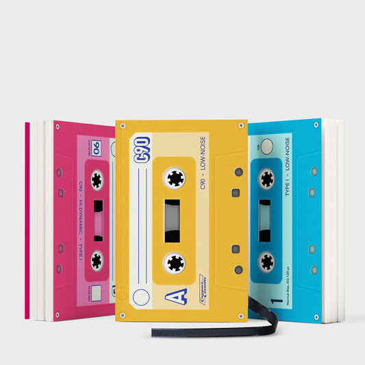 Mixtape Notebooks - set of 3