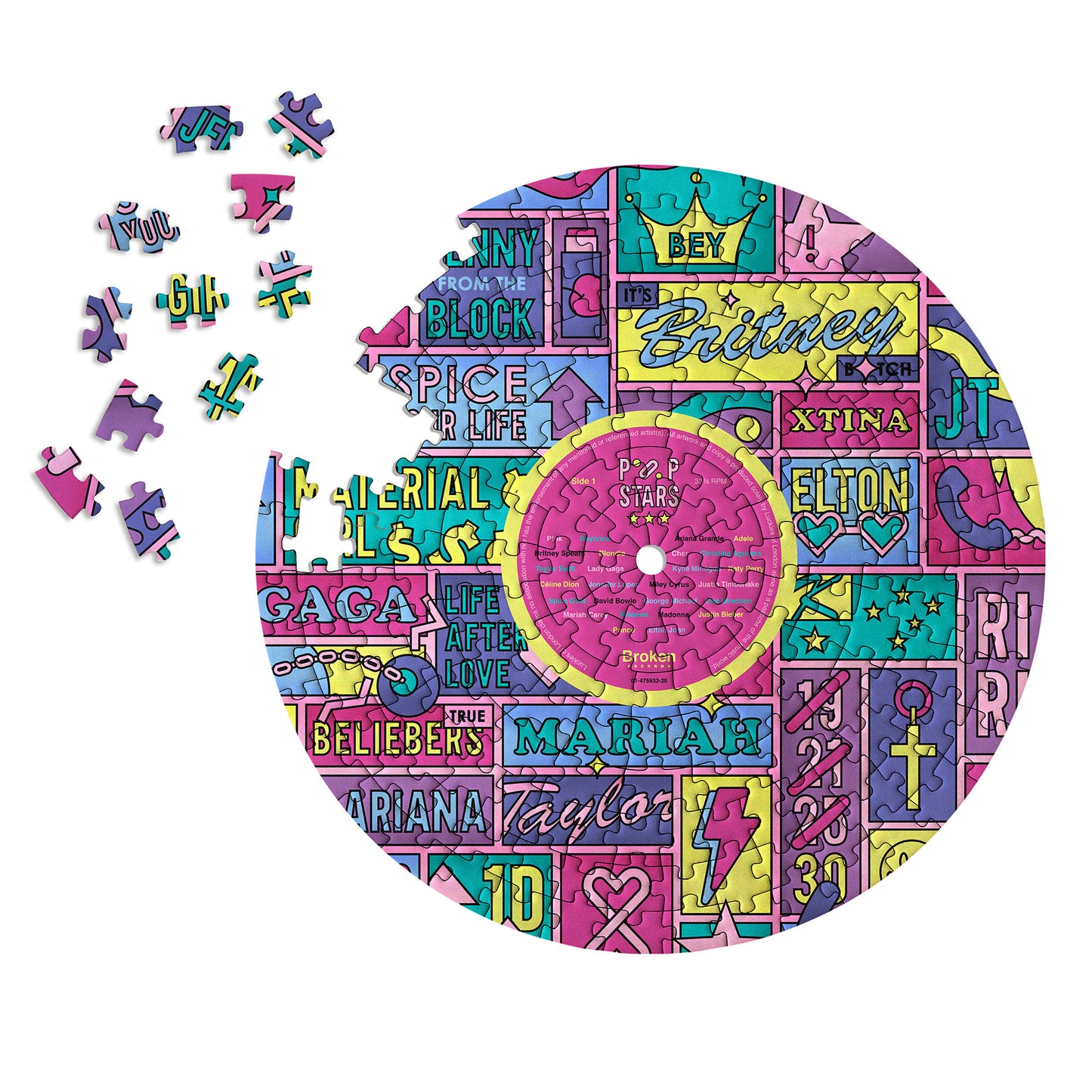 Pop Stars - Jigsaw Puzzle
