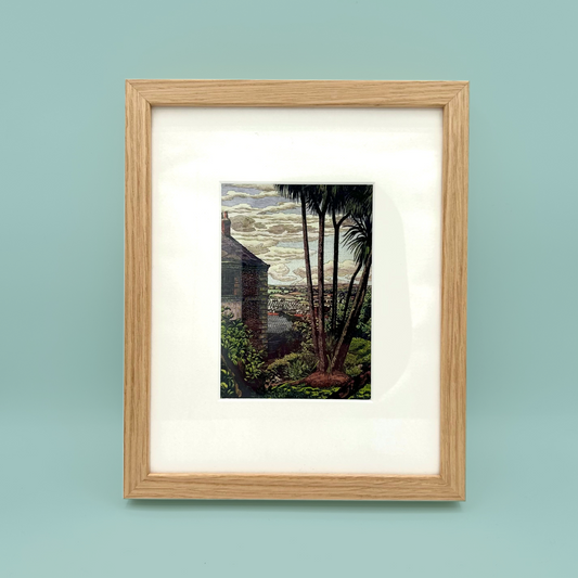 Oak Postcard Frame