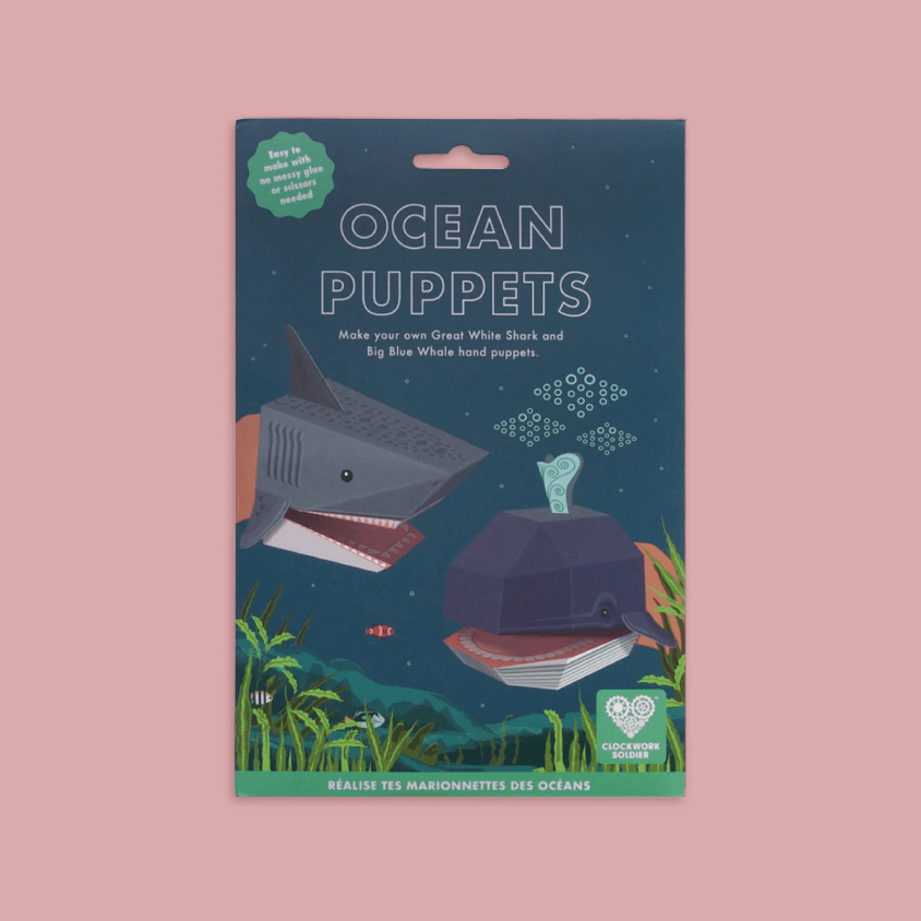 Create Your Own Ocean Puppets