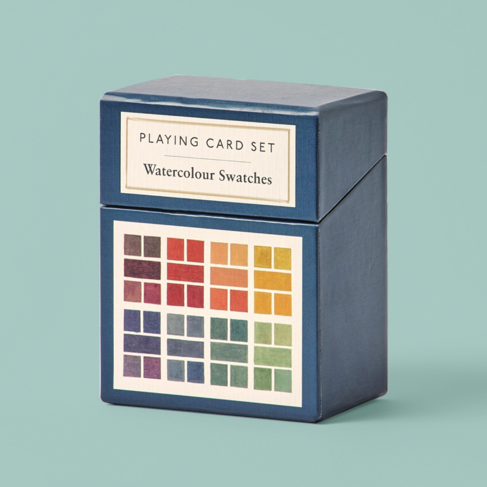 Set of Two Decks of Playing Cards - Watercolour Swatches – Leeds ...