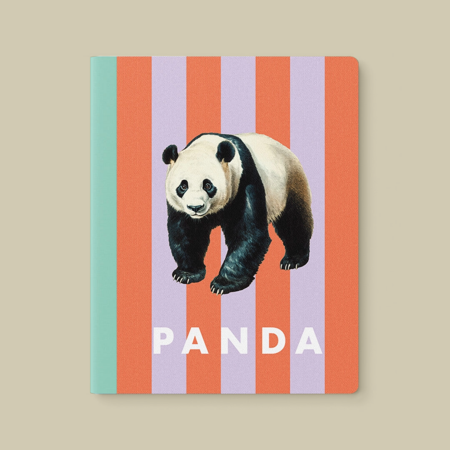 Stripy Panda Exercise Book