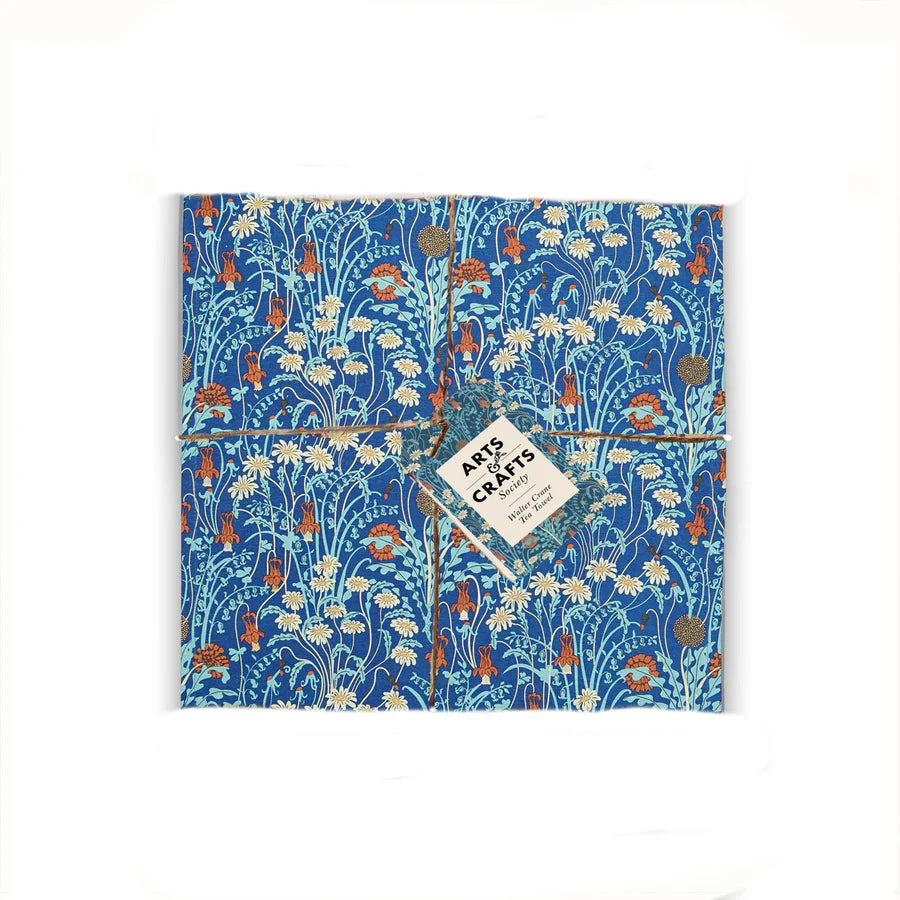 Walter Crane Recycled Cotton Tea Towel