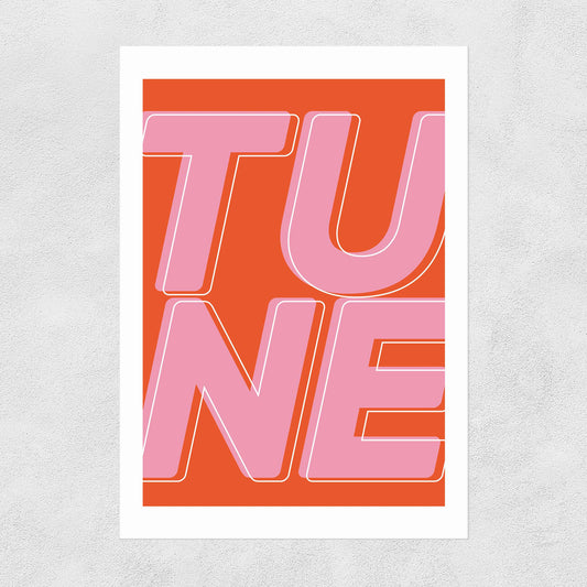 Tune A3 print