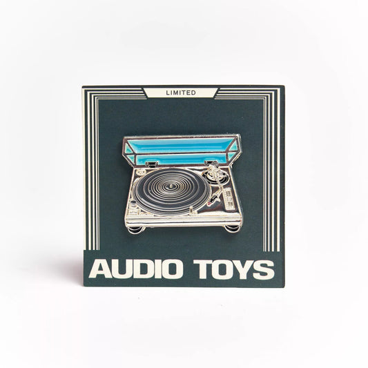 DJ Turntable Enamel Pin
