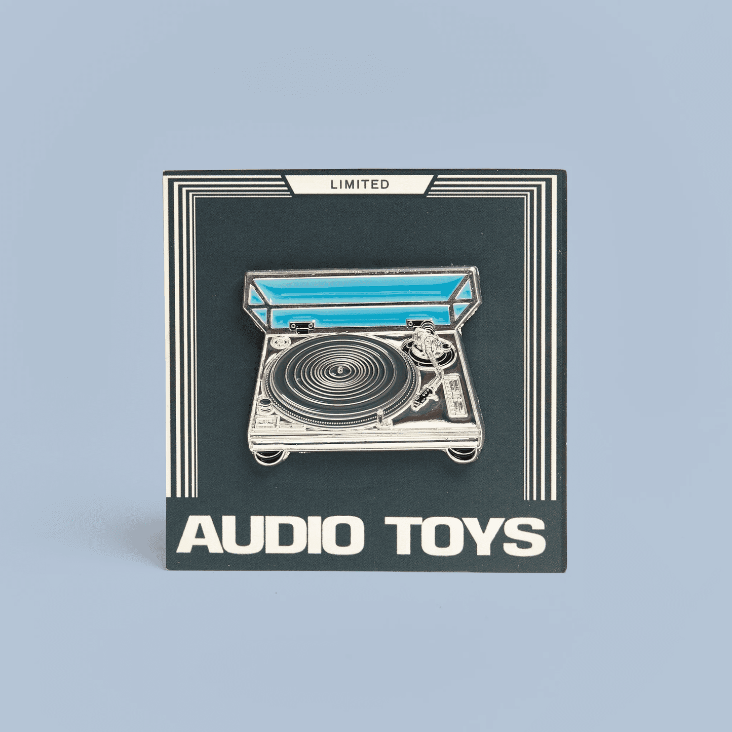 DJ Turntable Enamel Pin
