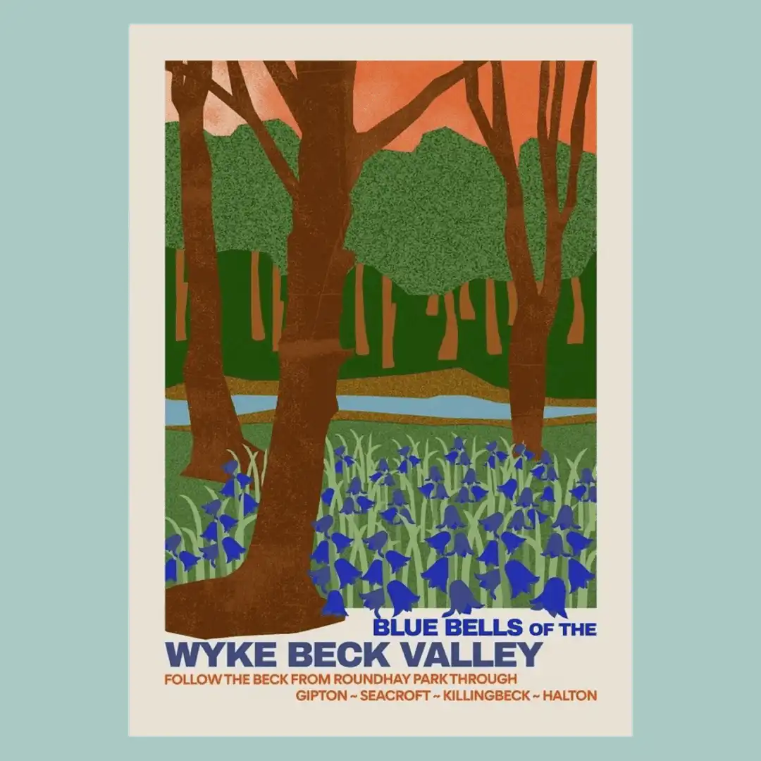 Wyke Beck Valley by Ellie Way A3 Print