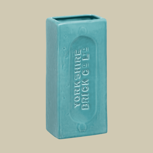 Yorkshire Brick Vase - Turquoise